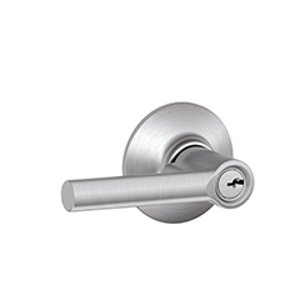 F51A Entry Latitude Lever 626 Satin Chrome - Box Pack