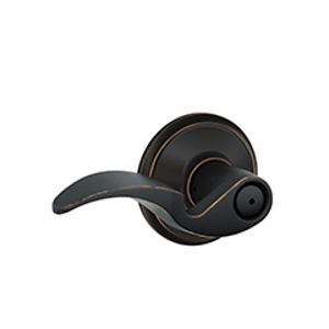 F40 Privacy Avanti Lever 716 Aged Bronze - Box Pack