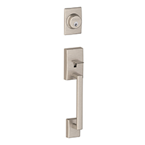 F58 Century Handleset Exterior 619 Satin Nickel - Box Pack