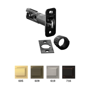 J-Series 16-255 Dead Latch 609 Antique Brass