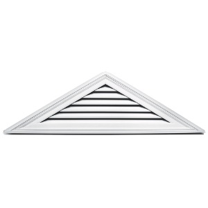7/12 Triangle Gable Vent 20-1/2 in. x 70-1/2 in. #001 White