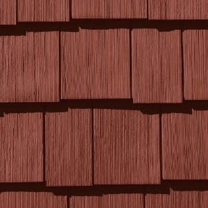 Double 7 Staggered Edge Perfection Shingle 3G Autumn Red