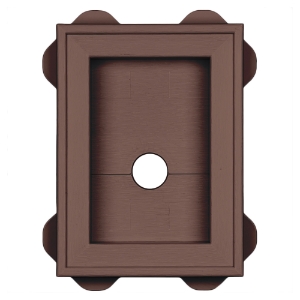 Split Mini Mount Block #949 CT Brownstone