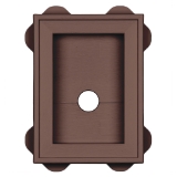 Split Mini Mount Block #949 CT Brownstone