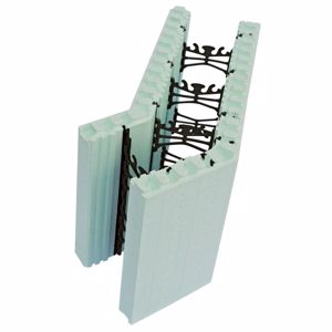 10 in. 45 Degree Insulated Concrete Corner 4/bd redirect to product page