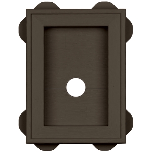 Split Mini Mount Block #421 CT Espresso