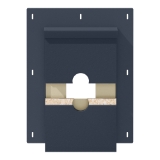 Diamond Kote® RigidMount Split Mount Block Brushed Smooth Midnight