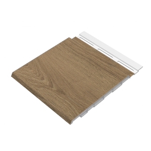 ChamClad Classic Wall Panel 1/2 in. x 6 in. x 30 ft. Barrel Oak