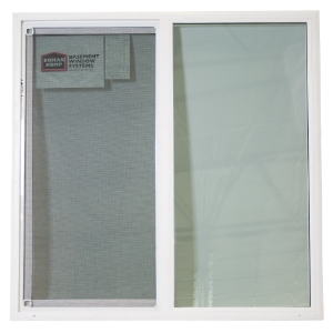 Window Low-E with grid 48 in. x 48 in.  White