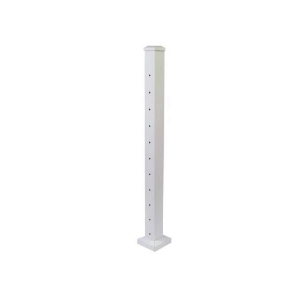 Impression Rail Express Horizontal Cable Post Kit 3 in. x 3 in. x 42 in. - Stair Inline White