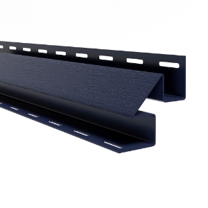 Universal Matte Inside Corner Post 7/8 in. x 1-1/2 in. Marine Blue 10 ft.