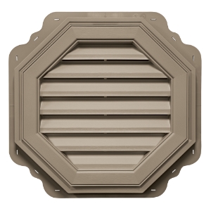 #095 18" Octagon Louver (Color Match: Royal Pebble Clay)