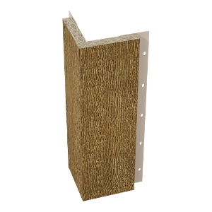 Diamond Kote® 5/4 in. x 6 in. x 16 ft. Woodgrain Outside Corner w/Nail Fin  Honeycomb