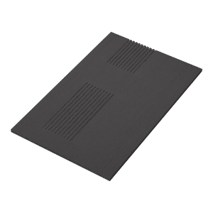 Diamond Kote® 3/8 in. x 12 in. x 16 ft. Vented Soffit Brushed Smooth Graphite