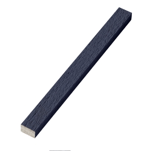 Diamond Kote® 5/4 in. x 2 in. x 16 ft. Woodgrain Trim Midnight