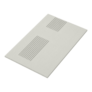 Diamond Kote® 3/8 in. x 12 in. x 16 ft. Vented Soffit Brushed Smooth Light Gray