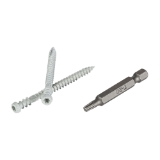 2-1/2 in. TOPLoc Screws Ivory 100 sq. ft.