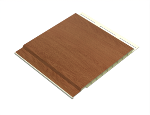 ChamClad Solid Soffit 3/8 in. x 6 in. x 30 ft. Chai Cedar