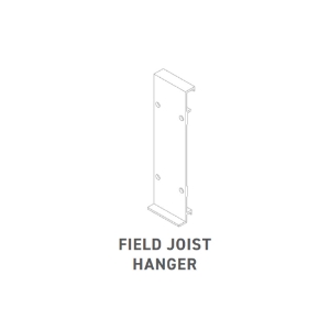 TimberTech Framing Black Field Joist Hanger