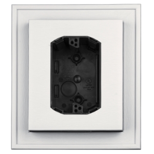 UL Electrical Mount Block #117 Bright White