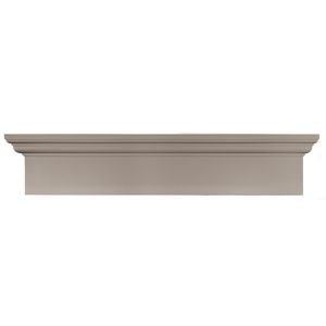 6 in. x 73-5/8 in. Flat Window Header Panel #008 Clay