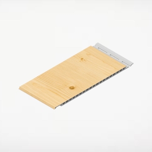 Seamless Soffit Panel 3/8 in. x 12 in. x 12 ft.  Canadian Pine