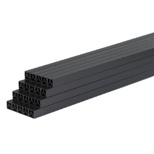 29 in. TimberTech Square Aluminum Baluster Pack Black - 20/pk