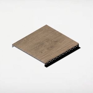 Quick Click Shadowline Soffit 6 in. x 12 ft. Rocky Mountain Oak