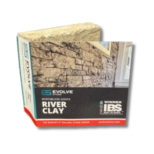 Evolve Stone Single Stones 4 x4 River Clay Sample