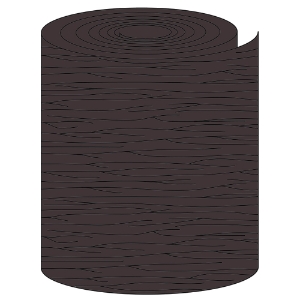 14.53 in. x 50 ft. Aluminum Trim Coil Woodgrain Mocha 507