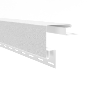 Universal Woodgrain Outside Corner Post 3/4 in. x 3 in. Royal White 10 ft.