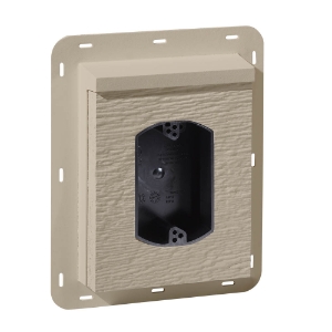 Diamond Kote® RigidMount UL Electrical Mount Block Oyster Shell