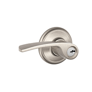 F51A Entry Merano Lever 619 Satin Nickel - Box Pack