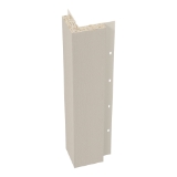 Diamond Kote® 5/4 in. x 4 in. x 16 ft. Brushed Smooth Outside Corner Glacier Fog - 1 per pack