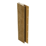 Diamond Kote® 5/4 in. x 4 in. x 16 ft. Rabbeted Trim w/Nail Fin Woodgrain Honeycomb