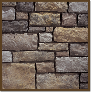 Mortared York Limestone Display Board