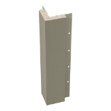 Diamond Kote® 5/4 in. x 4 in. x 16 ft. Brushed Smooth Outside Corner Terra Bronze - 1 per pack
