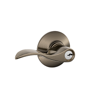 F51A Entry Accent Lever 620 Antique Pewter - Box Pack