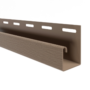 5/8" Matte J Channel Walnut 12 ft. 6 in.