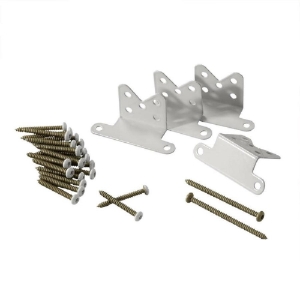 Radiance Rail Express Level Hardware Kit White