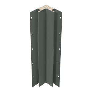 Diamond Kote® 5/4 in. x 3 in. x 16 ft. Rabbeted Brushed Smooth Inside Corner w/Nail Fin Emerald