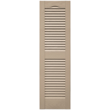 12 in. x 43 in. Open Louver Shutter Wicker #023