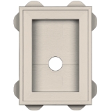 Split Mini Mount Block #048 Almond