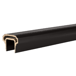 8 ft. Premier Rail Composite Top Rail Matte Black