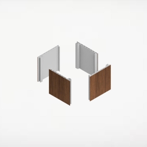 Quick Click Column & Beam Wrap 12 in. x 10 ft. Spanish Redwood