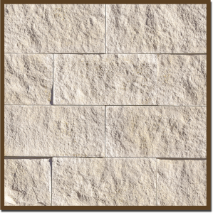 Mortared Whisper White Ridgetop18 Display Board