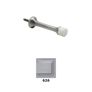 Ives 61 Door Stop Solid 626 Satin Chrome - Model: 61MB26D