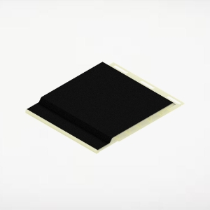 Solid Soffit 3/8 in. x 4 in. x 12 ft. Black Sand