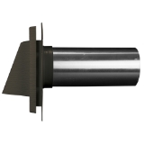 Water Management 4" Hooded Vent #306 Terra Bronze