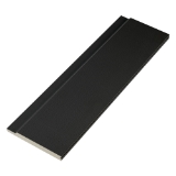 Diamond Kote® Boral 1 in. x 8 in. x 16 ft. Starter Board Brushed Smooth Onyx 2 pk.